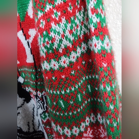 Isabella's Closet Jesus Party Like It's My Birthday Ugly Christmas Sweater Knit - Picture 6 of 8